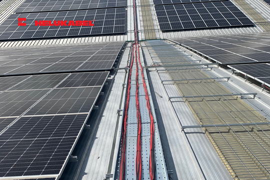 HELUKABEL provides cable solutions for solar power projects - Picture: Solartek Company.