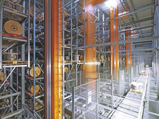 Trung tâm lưu trữ và phân phối dây cáp tại HELUKABEL
