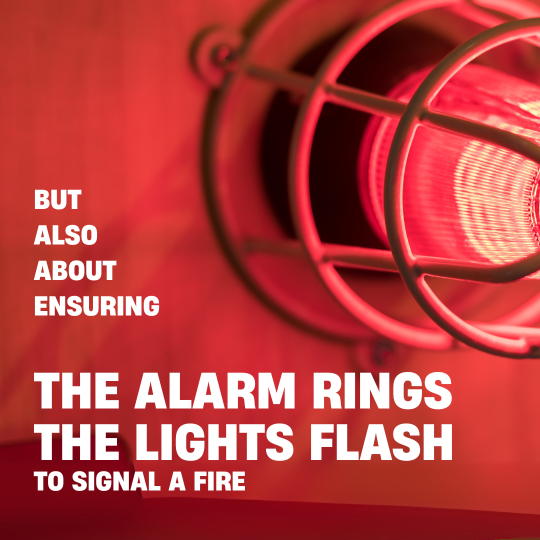 Cables must maintain signal transmission during a fire 3 Cables must maintain signal transmission during a fire 3