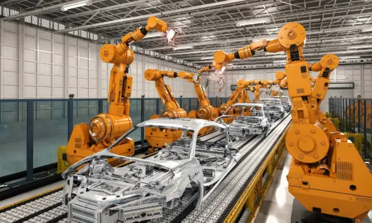 HELUKABEL’s ROBOFLEX torsion-resistant cables used in robots can withstand several million bending cycles