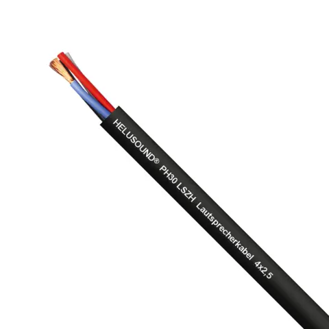 4. Fire-resistant audio cables