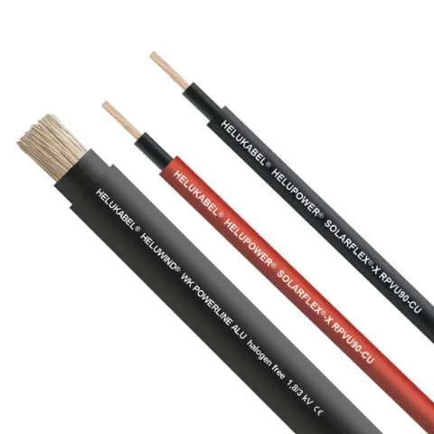 9. Cables for solar and wind energy