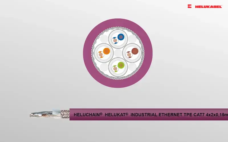 Cáp bus và ethenet HELUCHAIN: Giải pháp truyền dữ liệu cho xích cáp