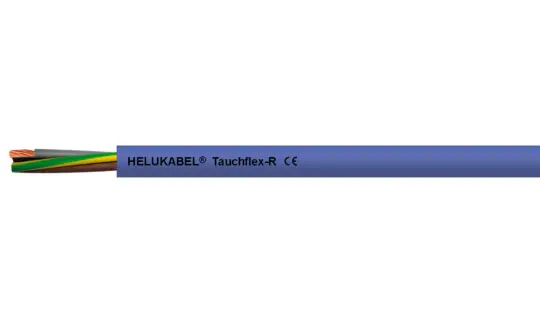 Tauchflex-R, 750 V, blue, submersible pump cable Tauchflex-R, 750 V, blue, submersible pump cable