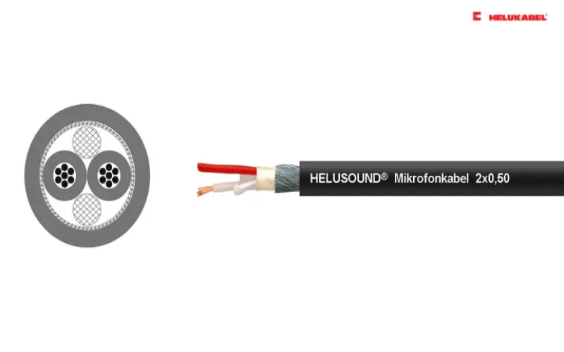 Dây tín hiệu âm thanh chống nhiễu HELUSOUND® MICROPHONE CABLE SC