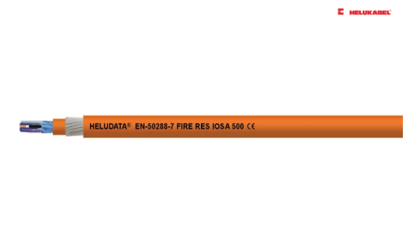 Cáp tín hiệu đo lường HELUDATA® EN-50288-7 FIRE RES IOSA 500