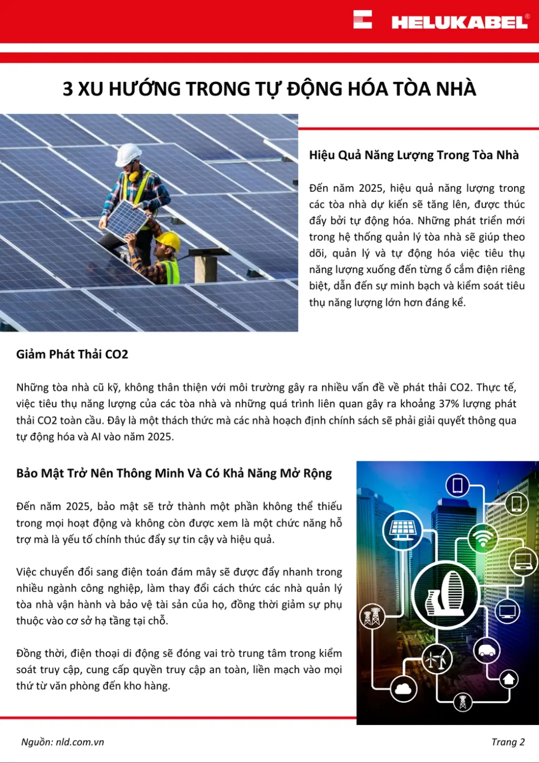 3 xu hướng trong tự động hóa tòa nhà 3 xu hướng trong tự động hóa tòa nhà