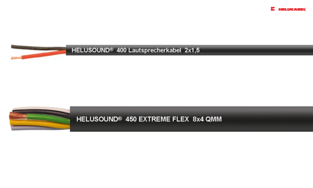 Dây cáp âm thanh HELUSOUND 400 và HELUSOUND 450 EXTREME FLEX PVC