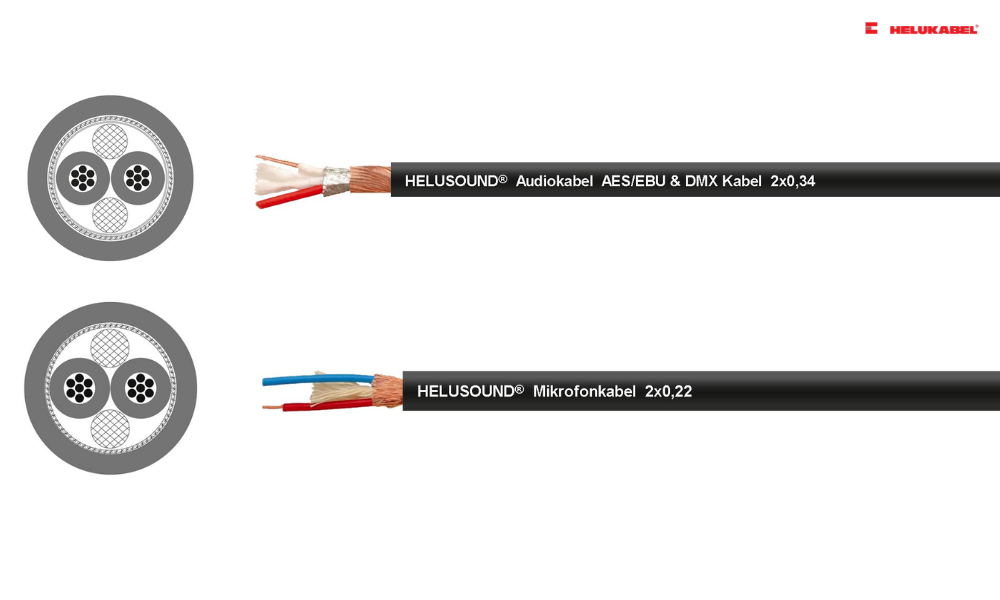 Cáp tín hiệu âm thanh HELUSOUND® AES/EBU DMX SC BLACK