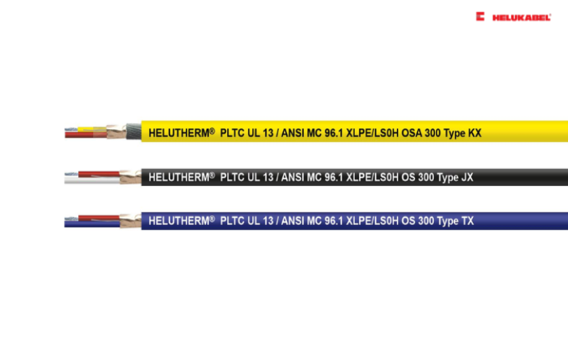 Cáp tín hiệu đo lường HELUTHERM® PLTC UL 13/ANSI MC 96.1 XLPE/LS0H