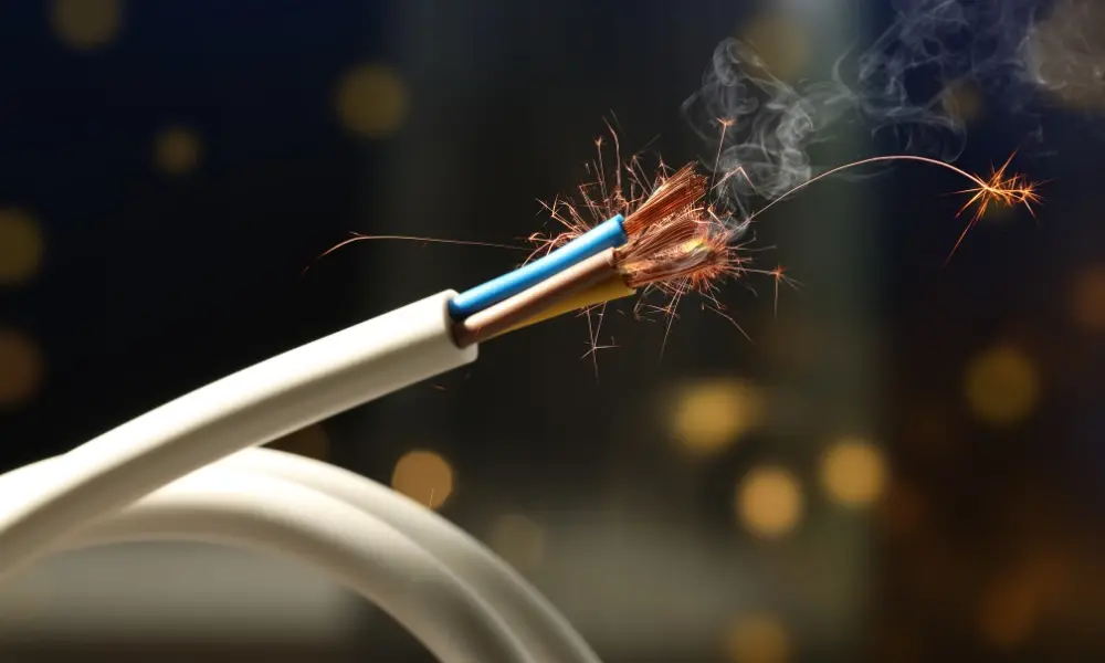 Risk of fire or explosion due to rodent damage