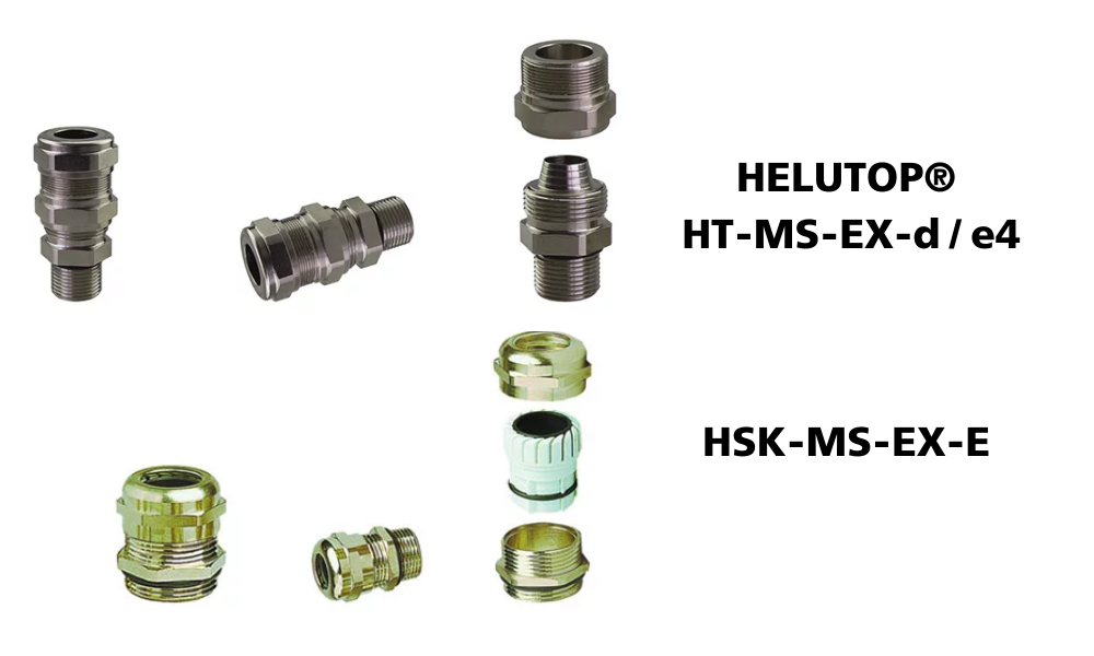 Một số sản phẩm ốc siết cáp đồng chống nổ của HELUKABEL