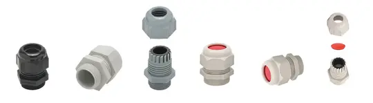 Một số sản phẩm ốc siết cáp nhựa của HELUKABEL Một số sản phẩm ốc siết cáp nhựa của HELUKABEL