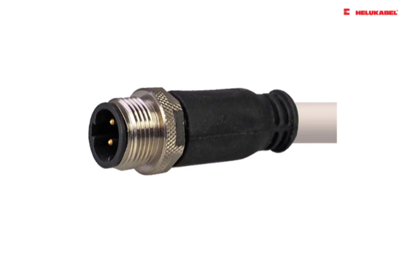 Dây cáp harnessing ethernet M12-D coded-IP67 180°