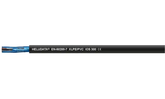 HELUDATA® EN-50288-7 XLPE/PVC IOS 300 instrumentation cable