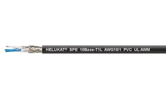 HELUKAT® SPE Type A 10BASE-T1L PVC STATIC Ethernet Cable