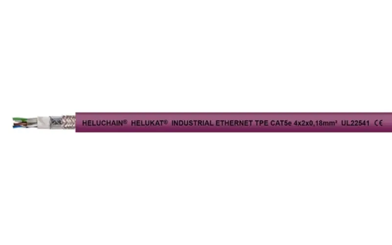 HELUCHAIN® HELUKAT® 100S CAT.5e 4P SF/UTP TPE Ethernet Cable