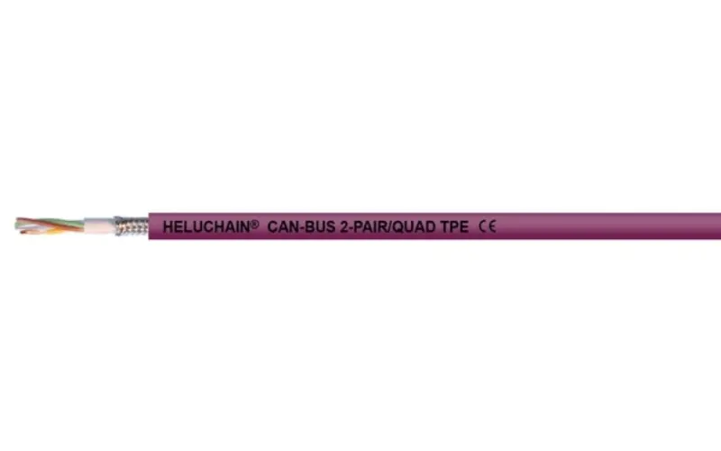 HELUCHAIN® CAN-BUS 2-PAIR/QUAD TPE Bus Cable
