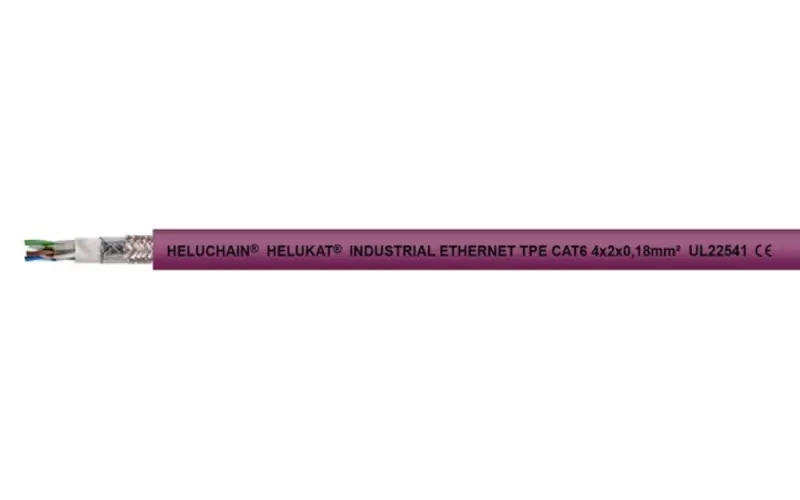 HELUCHAIN® HELUKAT® 250S CAT.6 SF/UTP TPE Ethernet Cable