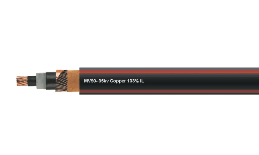 MV90- 35kv Aluminum 133% IL cable