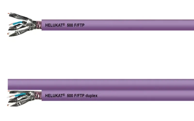 Cáp xoắn đôi HELUKAT® 500 CAT.6A FFTP FRNC STATIC