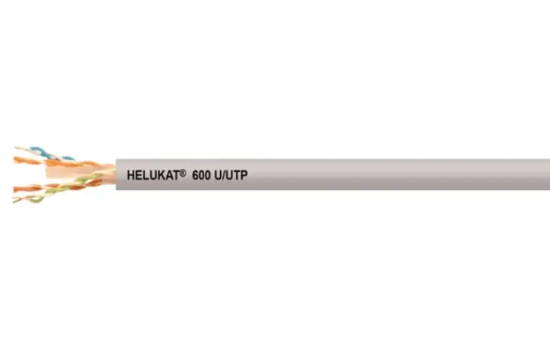 Cáp xoắn đôi HELUKAT® 600 CAT.6A UUTP FRNC STATIC