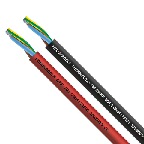 6. Temperature-resistant silicone cables