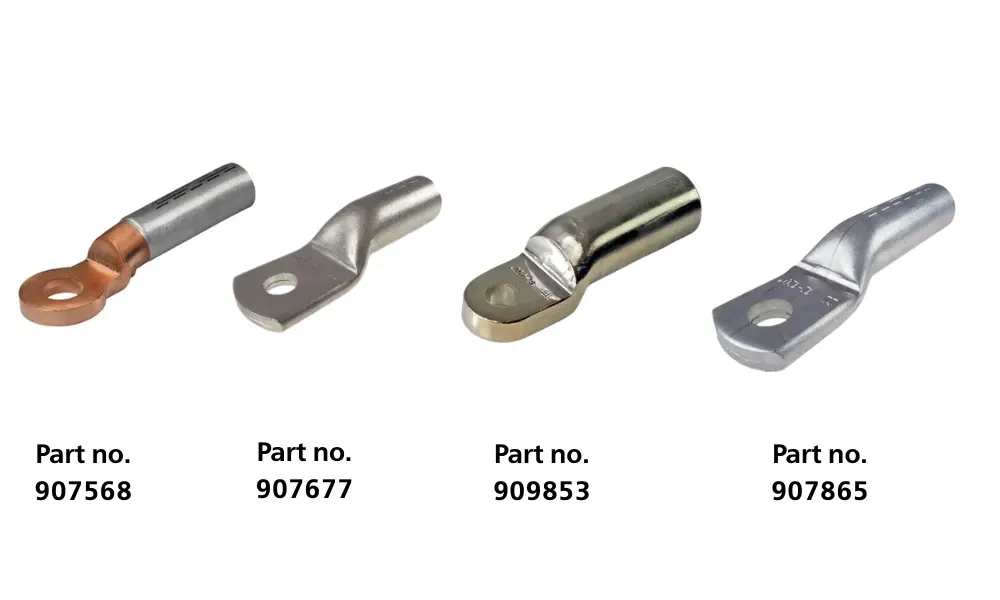 Compression cable lugs of HELUKABEL