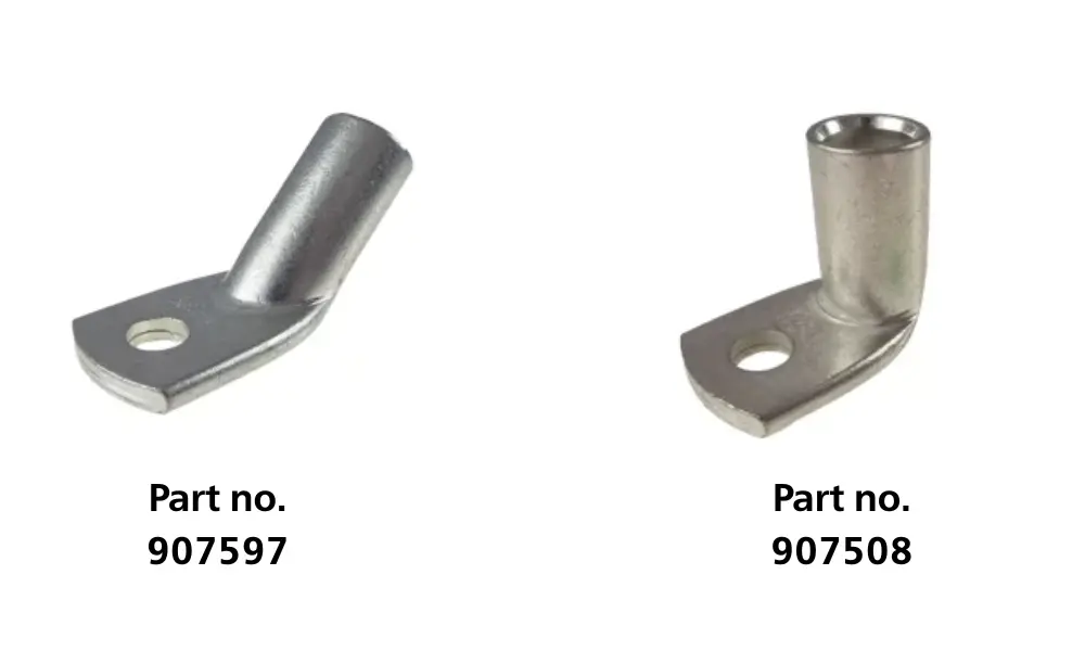 Tubular cable lugs