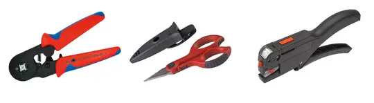 Phụ kiện bấm đầu cáp (crimping tool) và cắt dây cáp Phụ kiện bấm đầu cáp (crimping tool) và cắt dây cáp