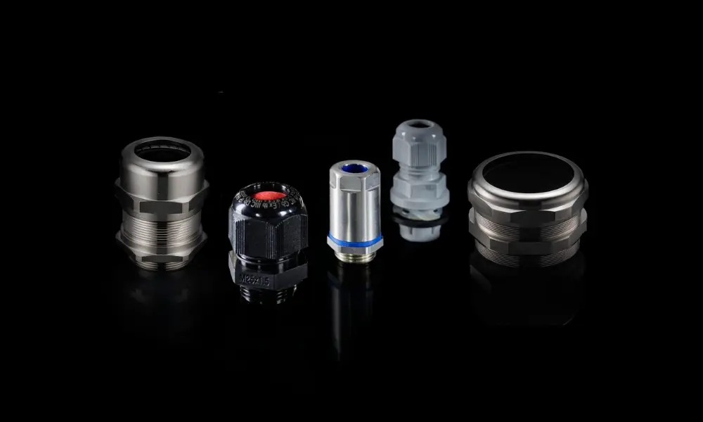 Different types of cable glands