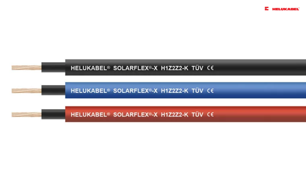 Dây cáp DC SOLARFLEX-X_H1Z2Z2-K với 3 màu sắc