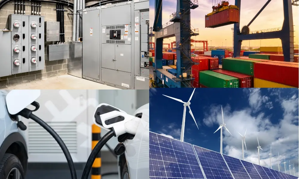 Some common applications of medium voltage cables