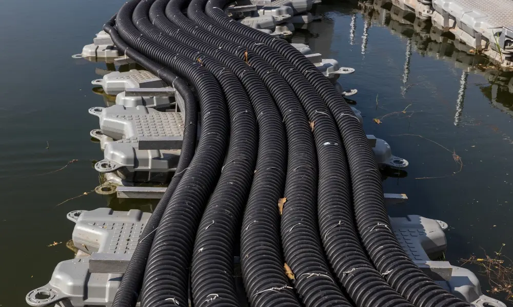 Applications of conduits in floating PV systems