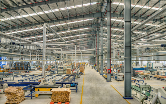 One of the furniture production areas of AA Tay Ninh factory. (Source: AA Corporation)