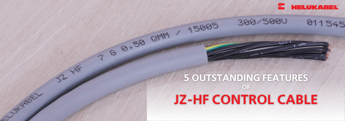 5 outstanding features of JZ-HF control cable