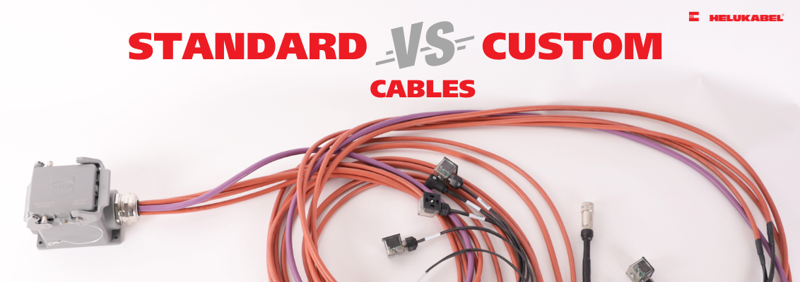 Differences between standard and custom cables