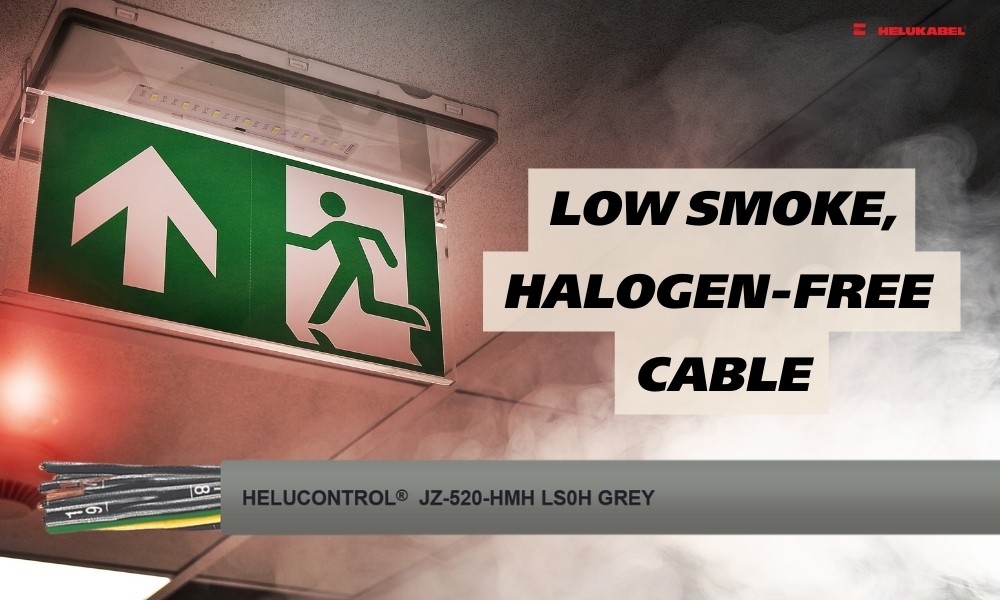 Cáp điều khiển ít khói, không chứa halogen