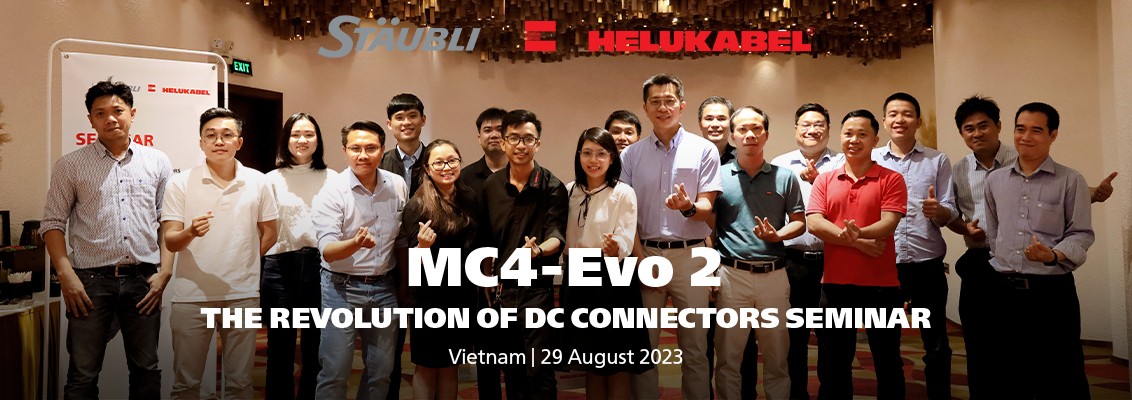 Hội thảo “ MC4-Evo 2 The Revolution of DC Connectors” tại khách sạn The Myst Đồng Khởi