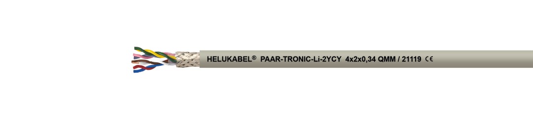 The PAAR-TRONIC-Li-2YCY anti-interference signal cable for large-sized machinery