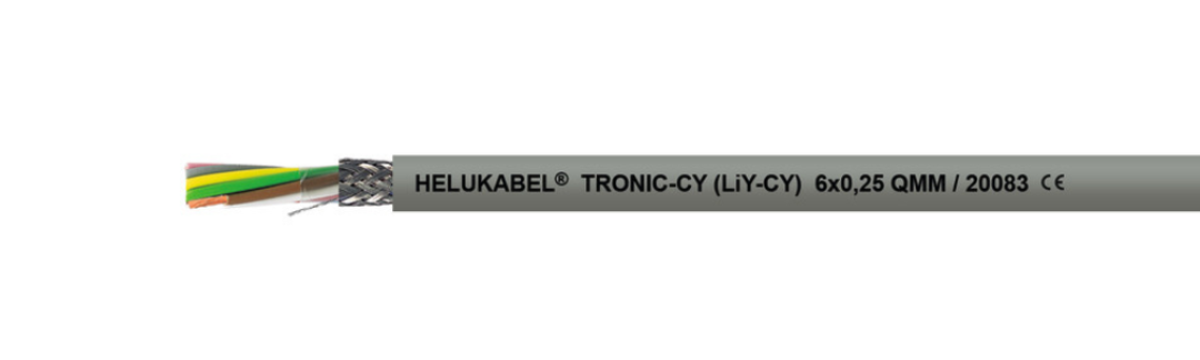TRONIC-CY (LiY-CY) data cables are produced by HELUKABEL.