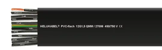 PVC-flat 300/500 V and 450/750 V