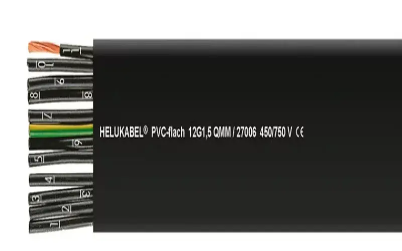 PVC-flat cables