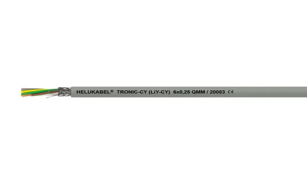 TRONIC-CY (LiY-CY) grey 2 x 1.5 mm² 16 awg