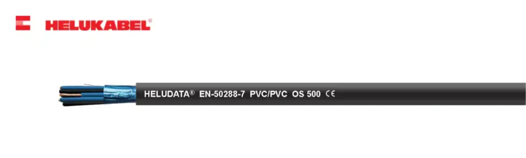 HELUDATA® EN-50288-7 PVC/PVC OS 500 cables are produced by HELUKABEL.