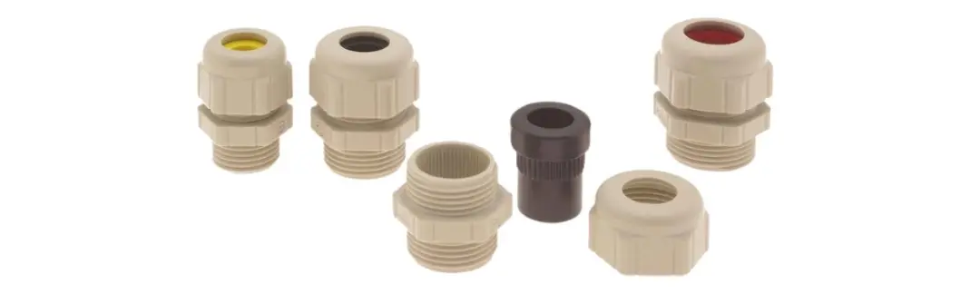 Cable glands made of plastic - Seal with insert