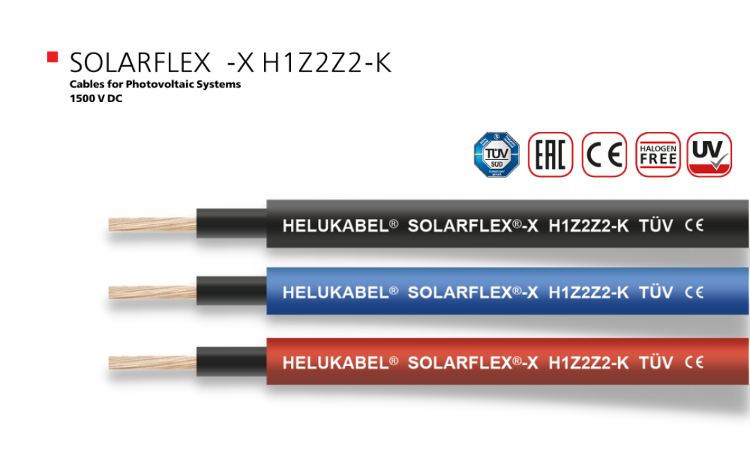 SOLARFLEX®-X H1Z2Z2-K cables are used in the Photovoltaic systems.