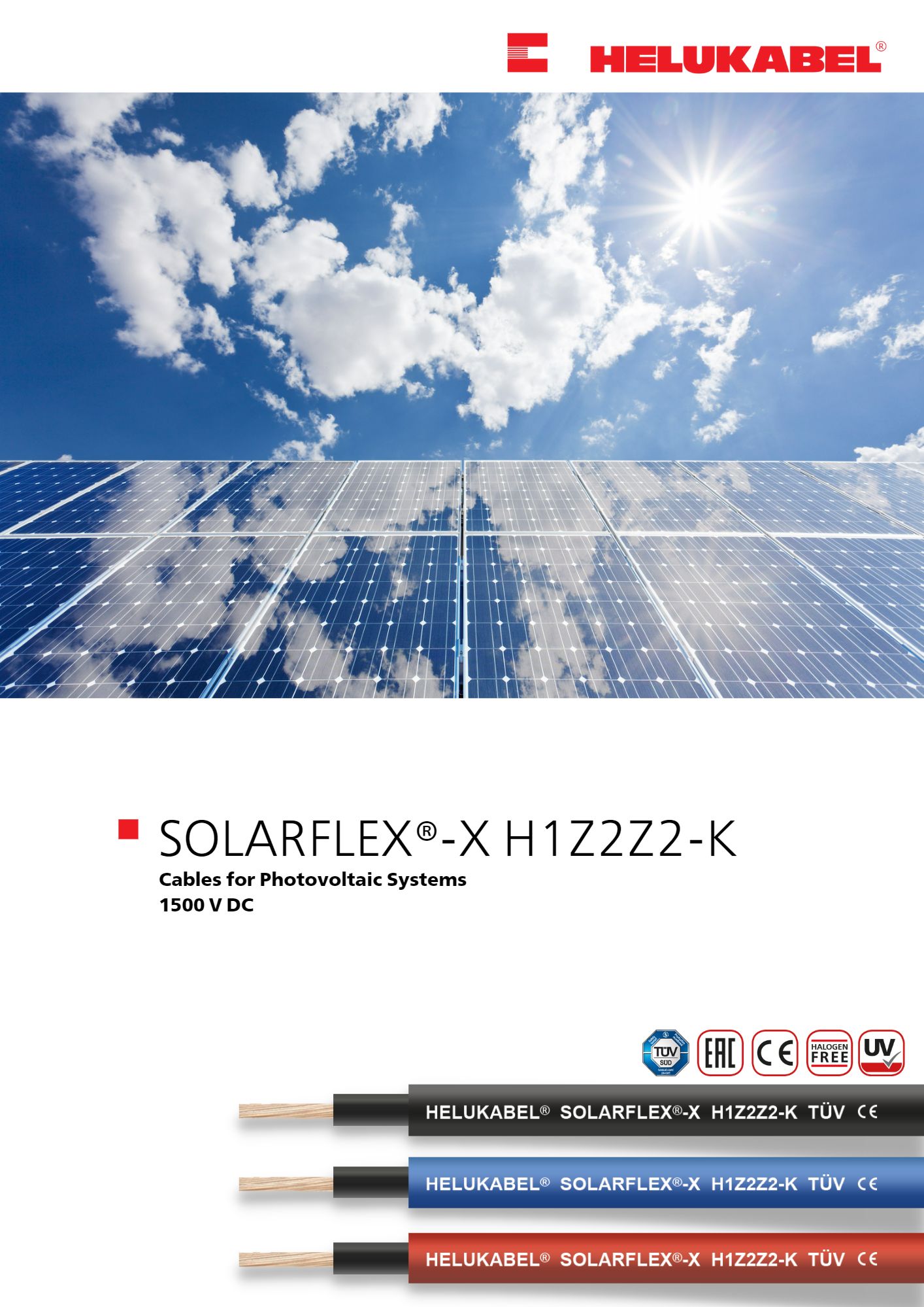 HELUKABEL SOLARFLEX®-X H1Z2Z2-K