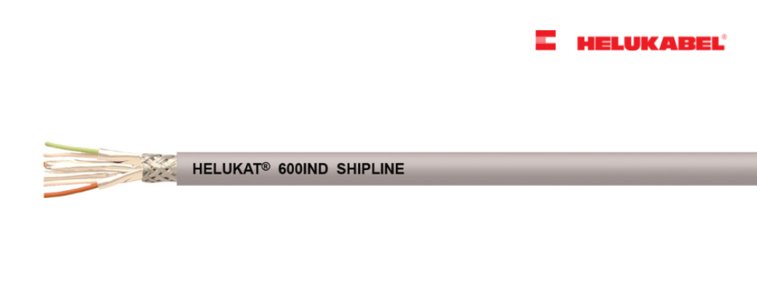 HELUKAT® 600IND Cat 7 Shipline with excellent transmission characteristics,