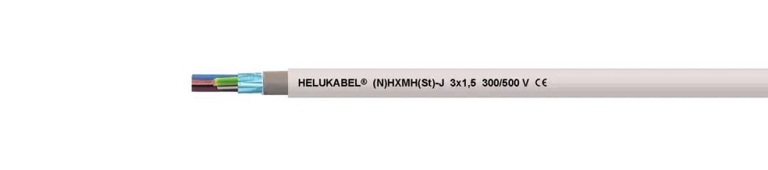 Cáp điện hạ thế không chứa halogen có cấu tạo vỏ bọc làm bằng chất liệu nhựa đặc biệt